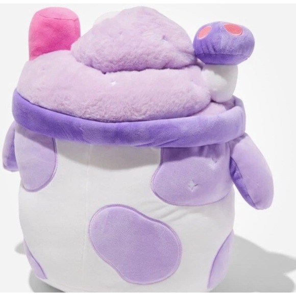 Plush Goals Cow Cuddle Barn 17 JUMBO‎ Witchy Brew Mooshake Plush New - Picture 3 of 3